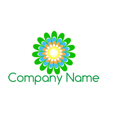 Green Flower Company Logo - Flower Archives Logo Maker