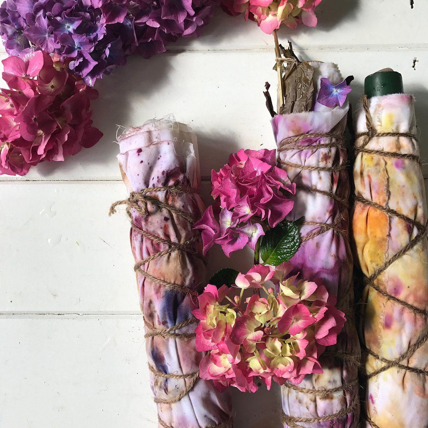 Green Flower Company Logo - Petals and Cloth: Natural dye and bouquet making workshop