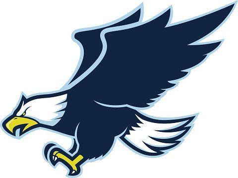 Blue Flying Eagle Logo - flying-eagle-mascot-vector-id619388686 (480×359) | Eagles Logos ...
