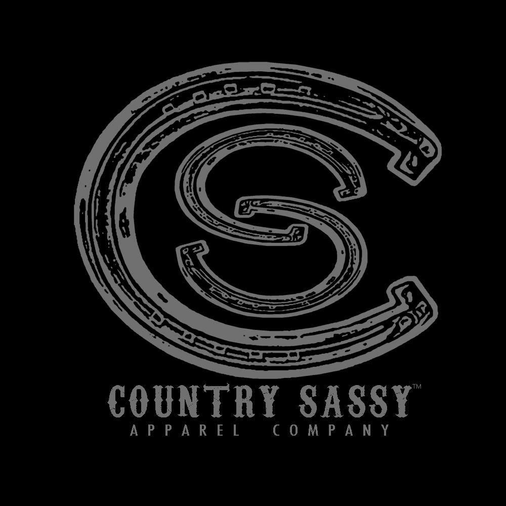 CS Logo - CS LOGO black T-shirt – CS Country Sassy Apparel Co.
