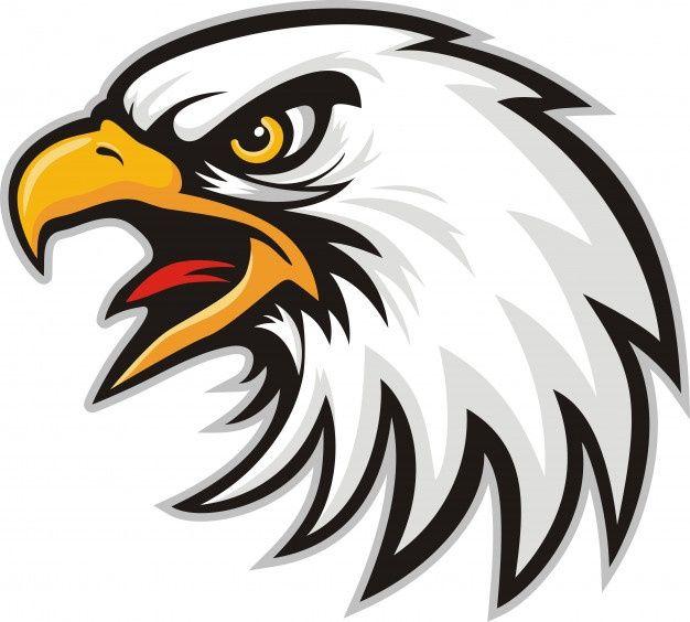 Blue Flying Eagle Logo - A Bird With A Blue Eagle Logo - Clipart & Vector Design •