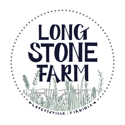 Yellow Butterfly Logo - long stone farm logo