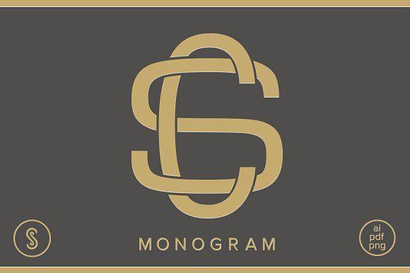 CS Logo - CS Monogram SC Monogram ~ Logo Templates ~ Creative Market