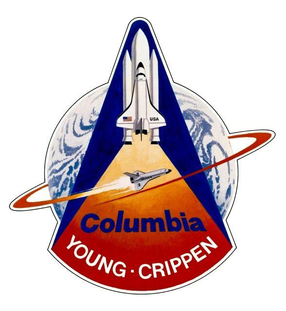 NASA First Logo - Space Shuttle Mission Patches