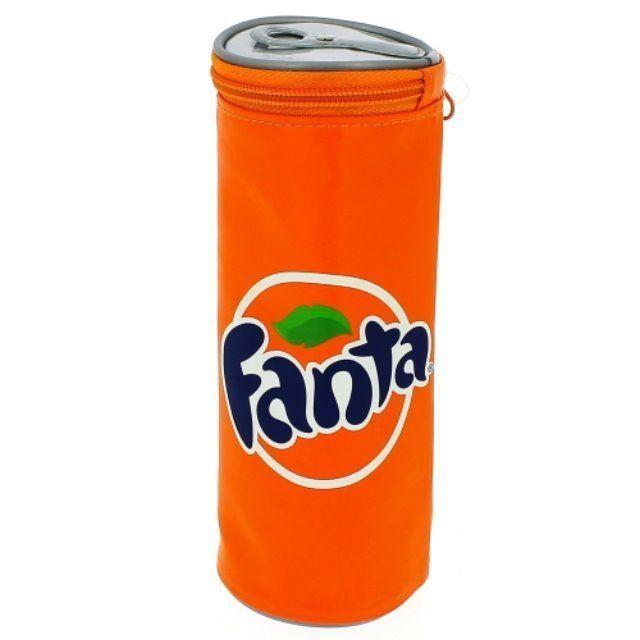 Fanta Can Logo - Fanta Can Coke Orange Barrel Pencil Case Party Gift School Home