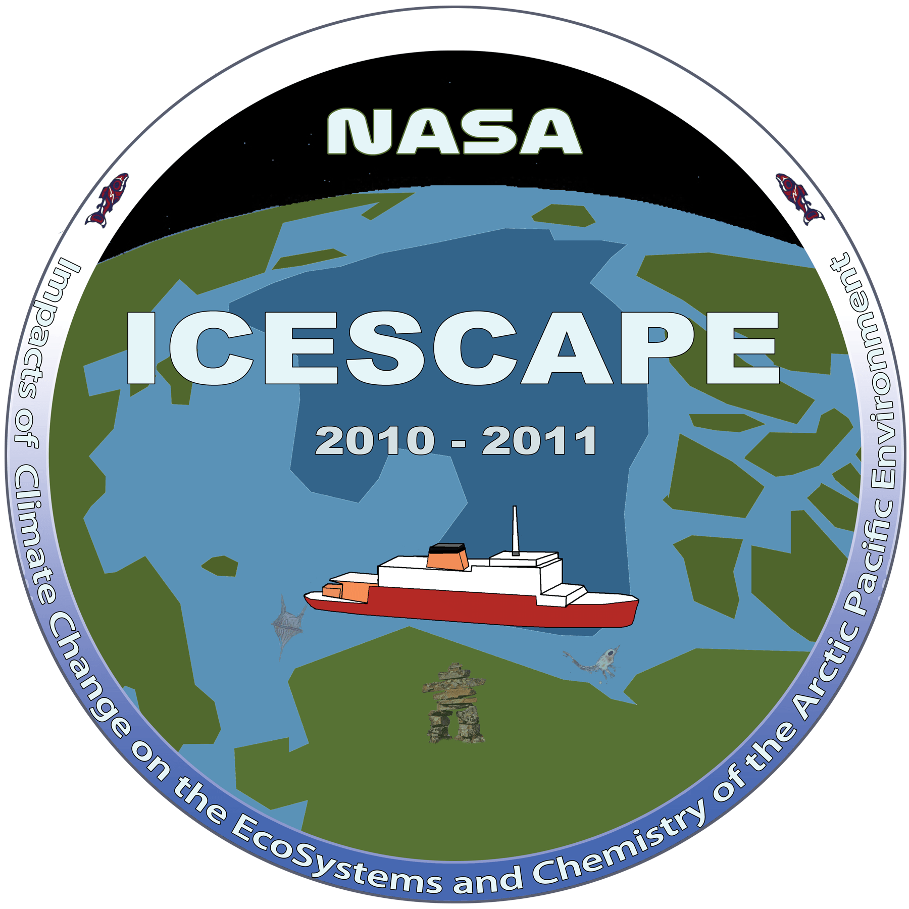 NASA Ship Logo - ICESCAPE logo | ESPO