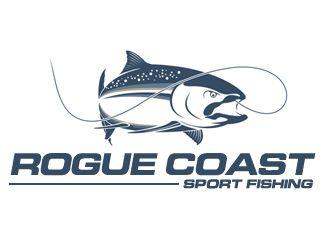 Sport Fishing Logo - Rogue Coast Sport Fishing logo design - 48HoursLogo.com
