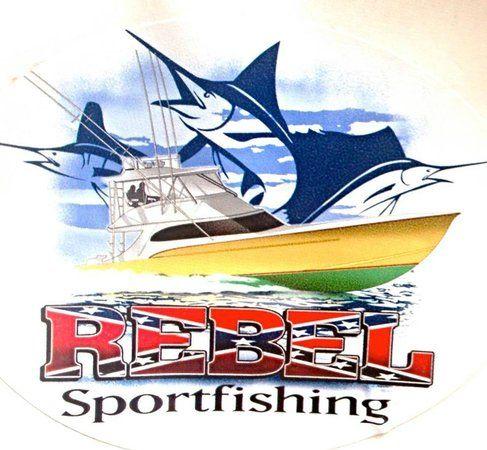 Sport Fishing Logo - Rebel Sport Fishing Logo -VA Beach Offshore Charter fishing boat