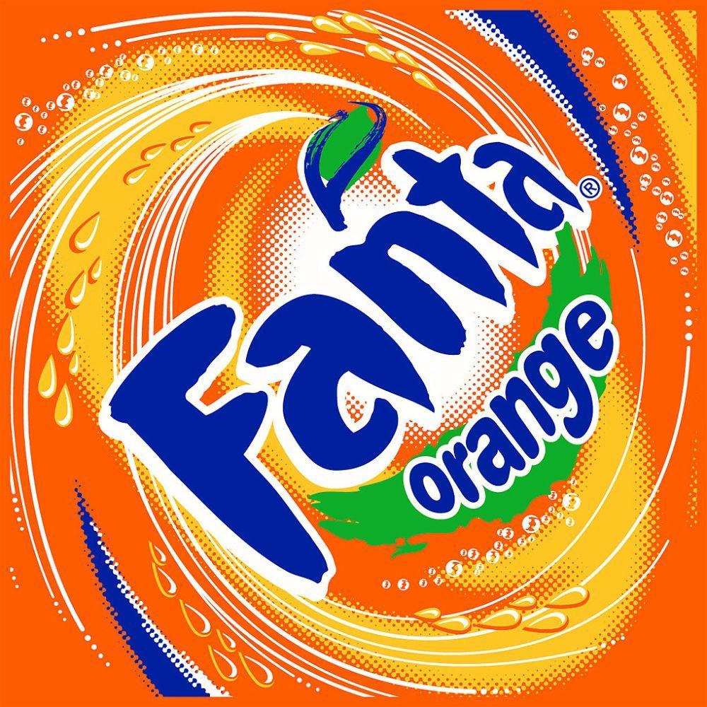 Fanta Can Logo - Fanta! | Drank | Orange, Logos, Drinks logo