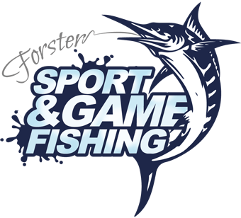 Sport Fishing Logo - Forster fishing charters. Deep sea fishing, Game fishing charters ...