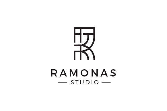 Studio R Logo - Letter R Logo ~ Logo Templates ~ Creative Market