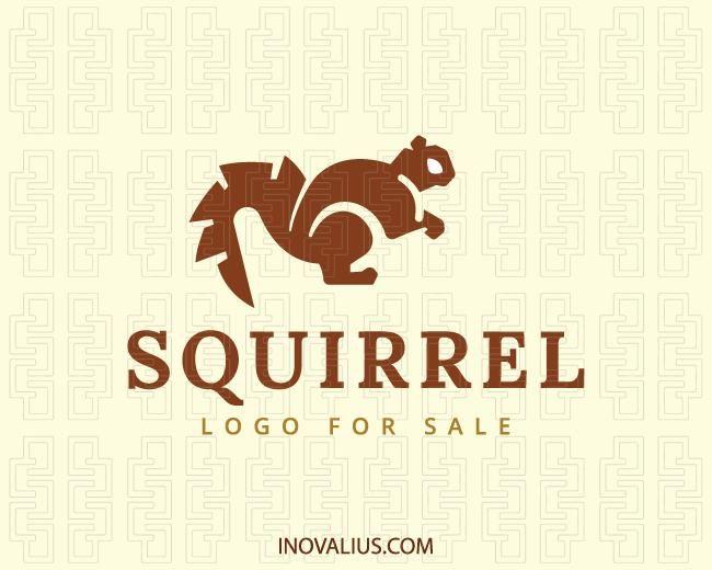 Abstract Animal Logo - Squirrel Animal Logo