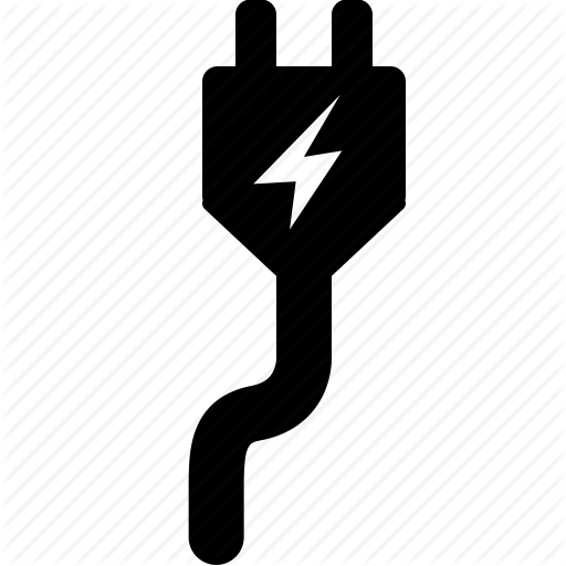 Electric Plug Logo - Charge, electricity, plug, power, power point icon
