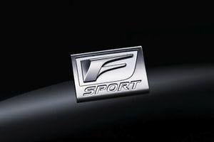 Lexus F Sport Logo - lexus f sport chrome 3d metal rear trunk boot emblem badge isf/rcf ...