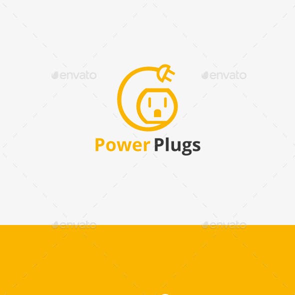 Electric Plug Logo - Plug Logo Logo Templates from GraphicRiver