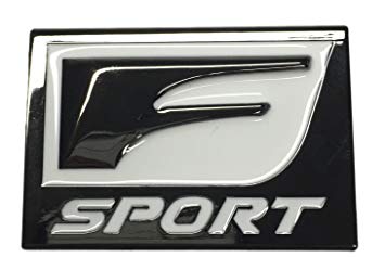 Lexus F Sport Logo - New Black FSport Emblem Replaces OEM Lexus F Sport