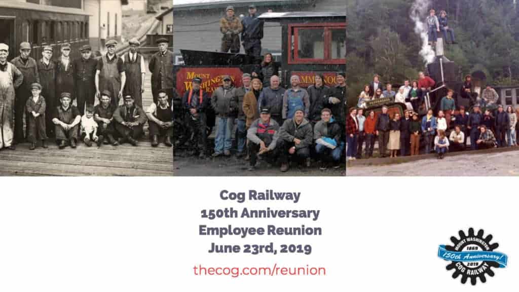 Cog Mountain Logo - Mount Washington Cog Railway, Bretton Woods, NH 03575