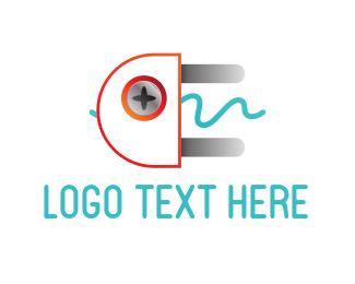 Electric Plug Logo - Plug Logo Maker