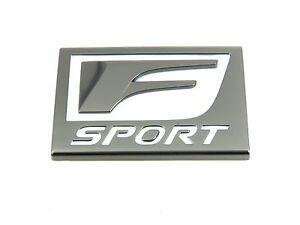 Lexus F Sport Logo - Genuine New LEXUS F SPORT FRONT LEFT WING BADGE Emblem For IS 2013+ ...