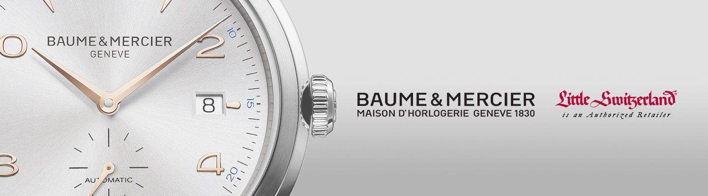 Baume & Mercier Logo - Authorized Baume Mercier Watches Retailer | Little Switzerland