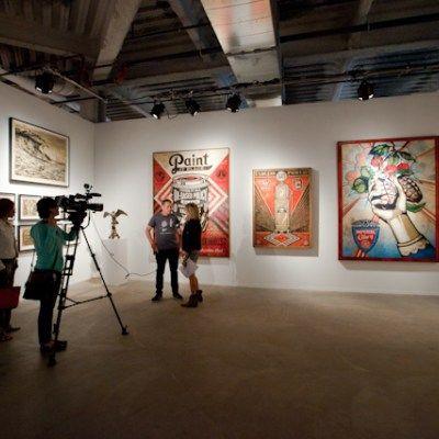 Painted Obey Alliance Logo - ART ALLIANCE: THE PROVOCATEURS OPENS TODAY AT BLOCK ...