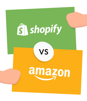 Shopify Amazon Logo - Shopify vs Amazon: Which Ecommerce Giant is Best for You? (Feb 19)