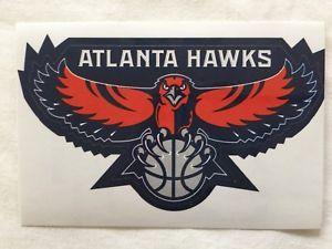 USA Hawk Logo - NBA ATLANTA HAWKS LOGO STICKER STICKERS NEW LICENSED RETIRED MADE