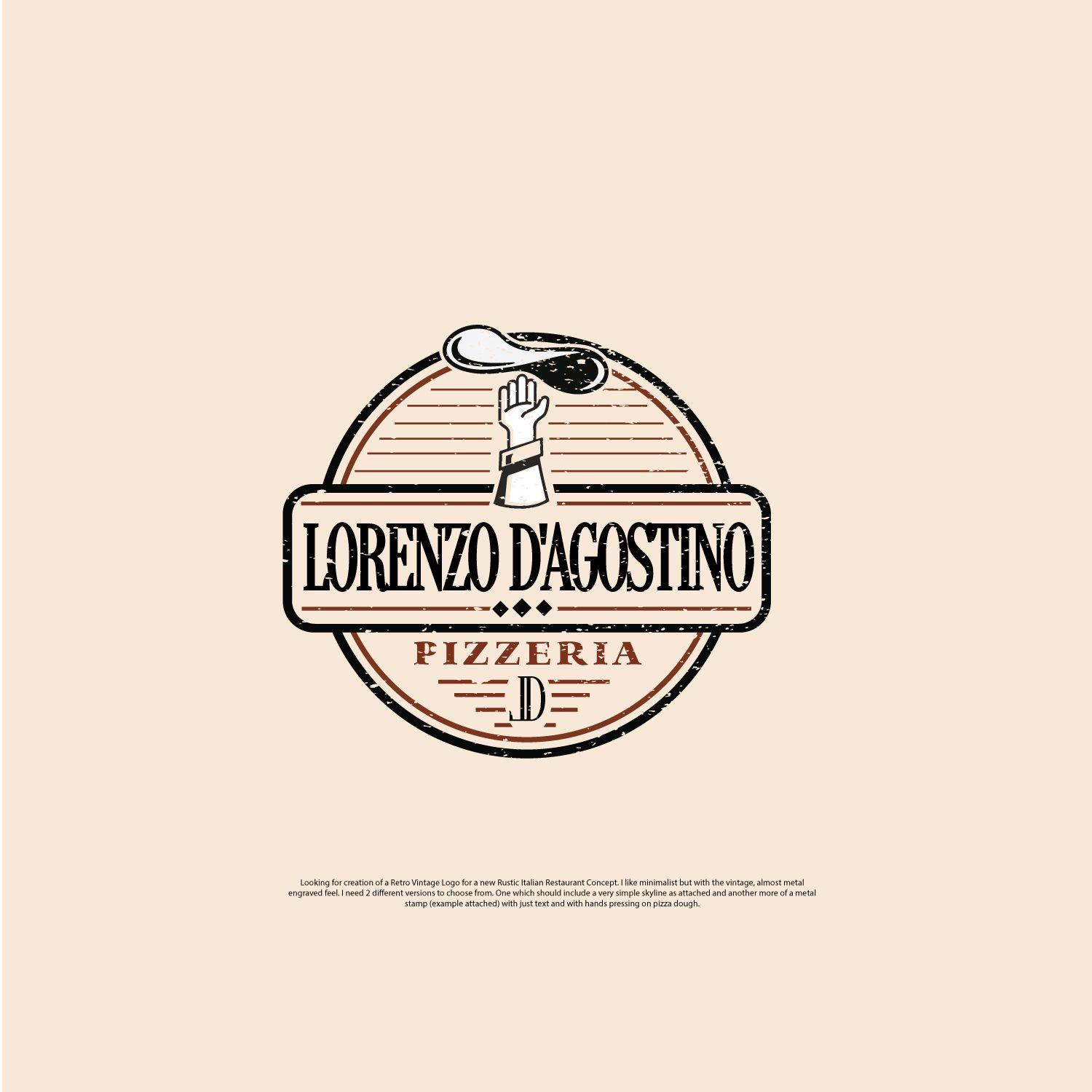 Rustic Restaurant Logo - Traditional, Conservative, Italian Restaurant Logo Design for ...