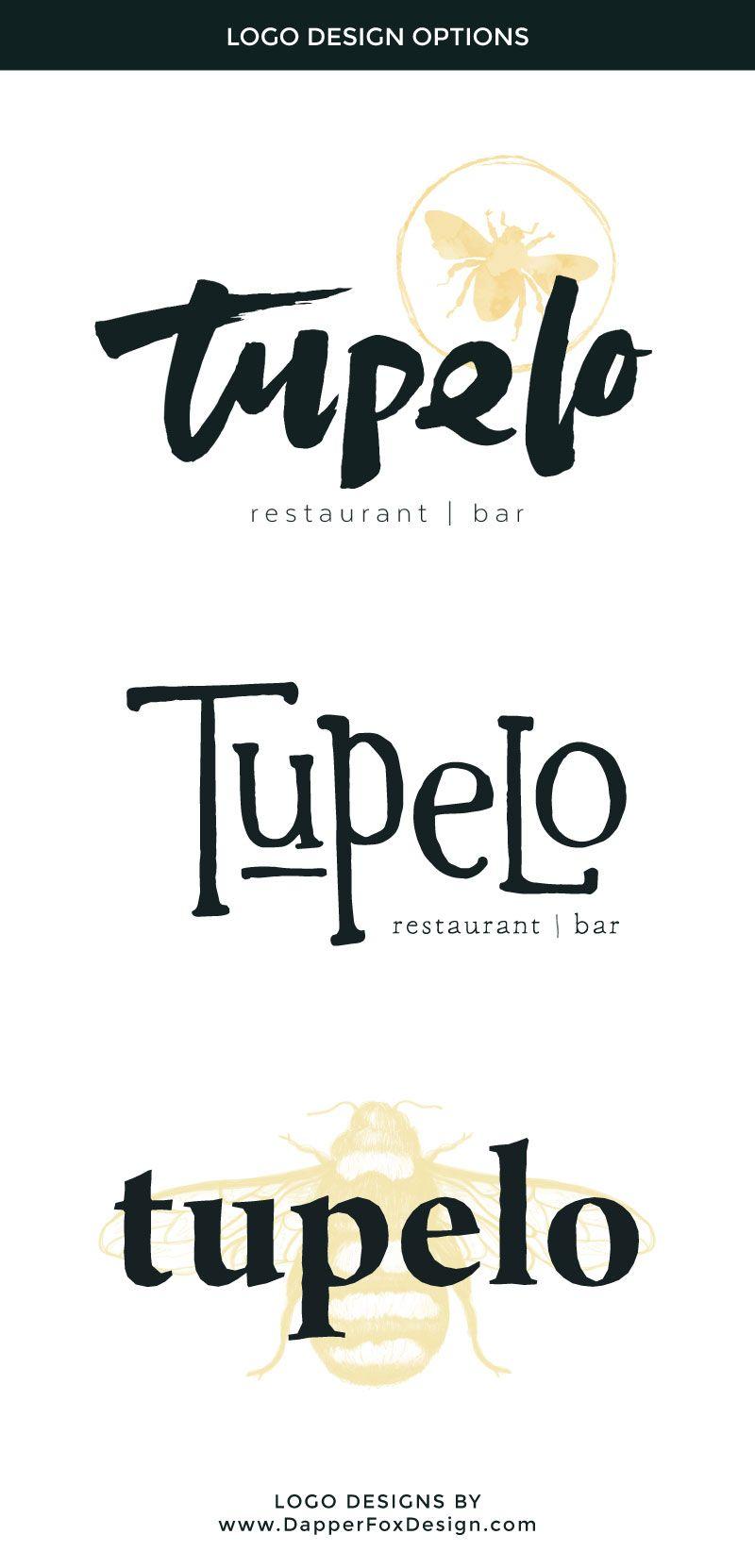 Rustic Restaurant Logo - TUPELO PARK CITY | DAPPER FOX DESIGN // branding - website design ...