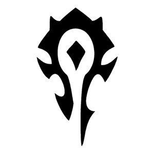 Warcraft Logo - World Of Warcraft - Horde Logo