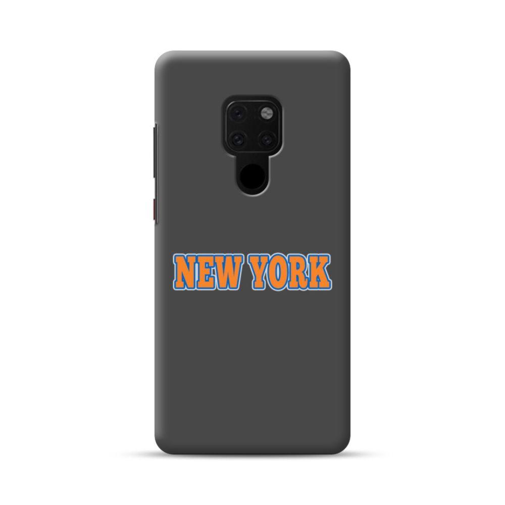 New Huawei Logo - New York Logo Stroked Huawei Mate 20 Case | CaseFormula