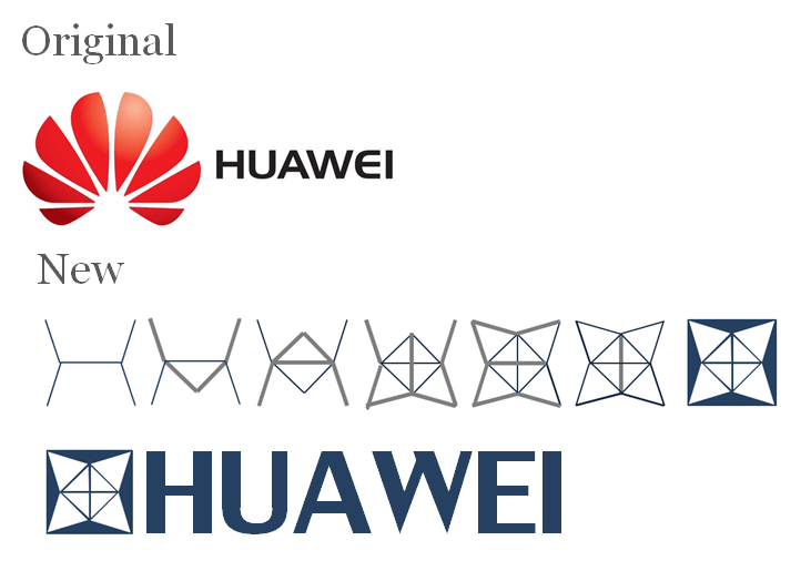 New Huawei Logo - Huawei Logo Redesign