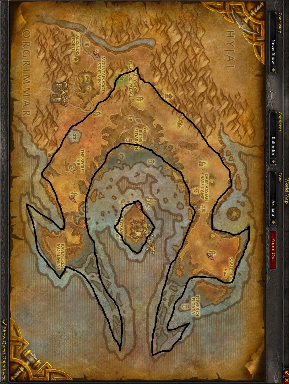WoW Horde Logo - What really is the Horde symbol? - World of Warcraft Forums