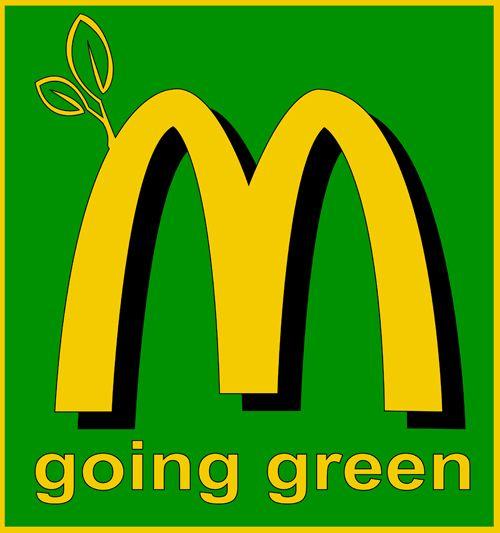 New McDonald's Logo - McDonalds changes the logo to 'green' – POPSOP