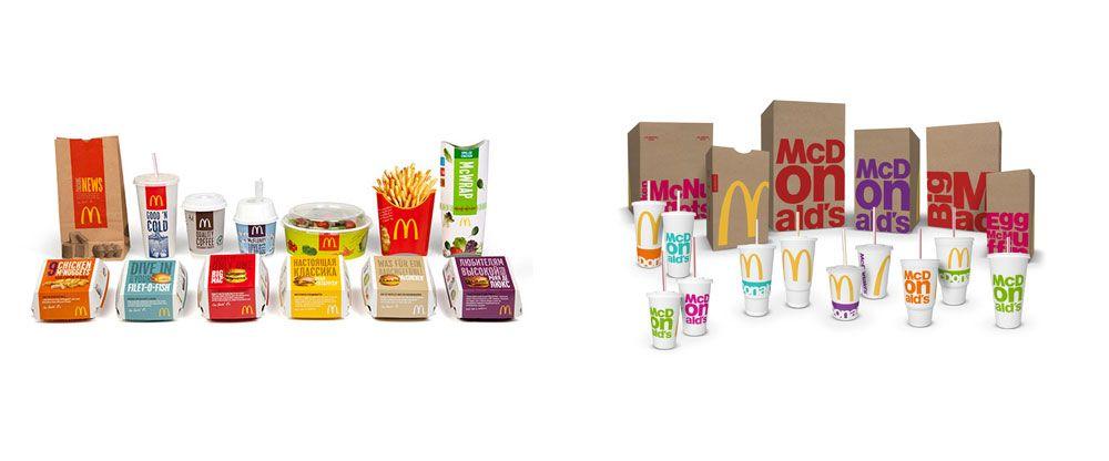 New McDonald's Logo - Brand New: New Packaging for McDonald's by Boxer