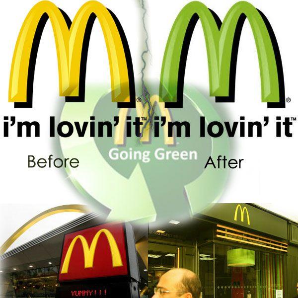New McDonald's Logo - Mc Donald's Rolled out Green Logo in Europe | brandiary