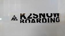 K2 Ski Logo - K2 Winter Sports Decals & Stickers | eBay