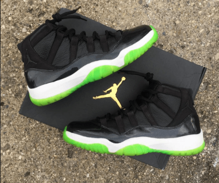 Lime Green Jordan Logo - Lime Green Air Jordan XI's That Should Have Released By Now