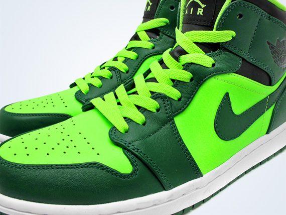 Lime Green Jordan Logo - Air Jordan 1 Phat - Gorge Green - Neon - SneakerNews.com