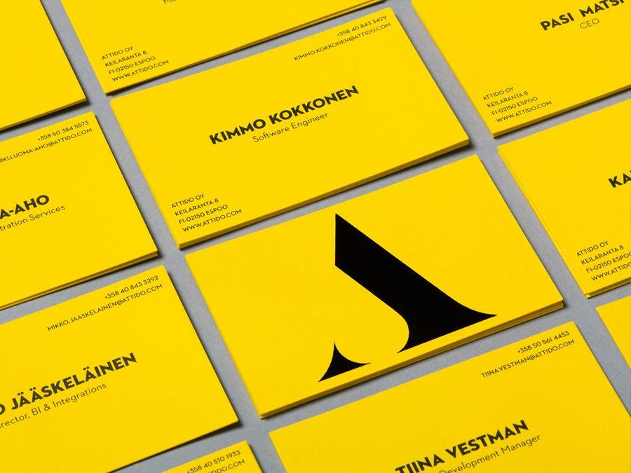 Black Yellow Company Logo - New Logo and Brand Identity for Attido by Bond - BP&O
