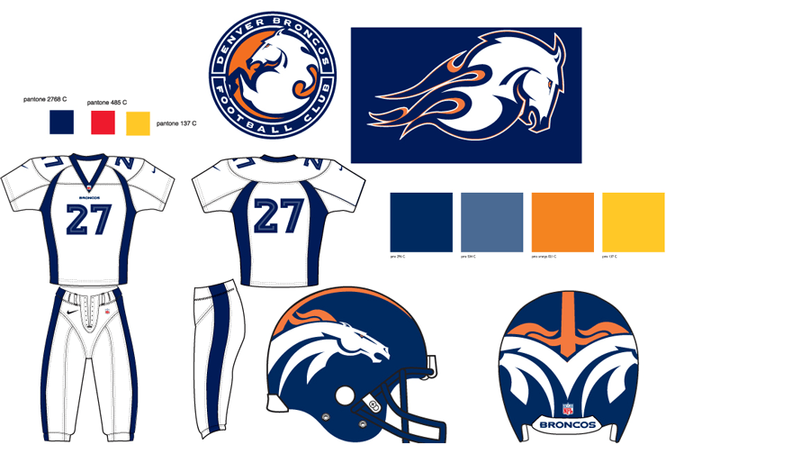 Denver Broncos New Logo - HOW The Denver Broncos Brand Was Created — Bakas Media