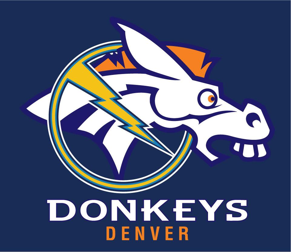 Denver Broncos New Logo - Denver Donkeys