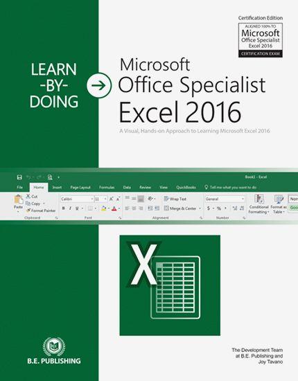 Microsoft Excel 2016 Logo - Learn-by-Doing: Microsoft Office Specialist Excel 2016