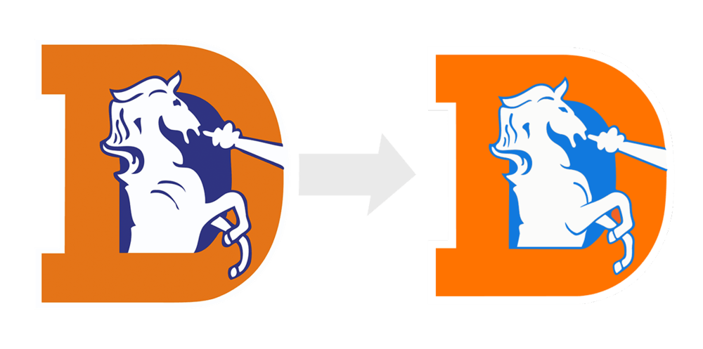 Denver Broncos New Logo - Back to Our Future