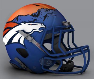 Denver Broncos New Logo - Ranking the best Broncos helmets