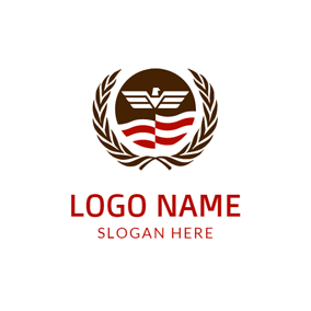 White Eagle in Red Box Logo - Free Attorney & Law Logo Designs. DesignEvo Logo Maker