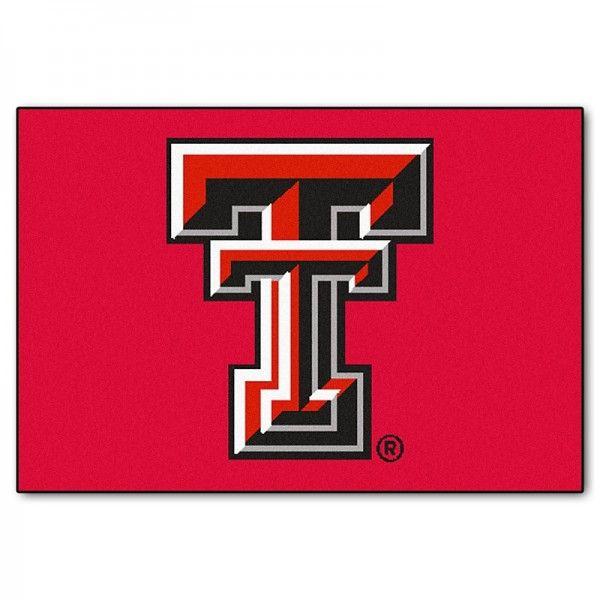 Red Texas Logo - Texas Tech Flag Red/3-D Logo Printed 3'x5' -