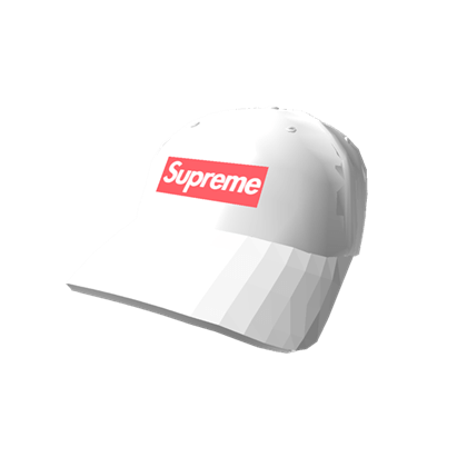 Supreme White Roblox Logo Logodix - supreme shirts roblox baseball cap transparent png