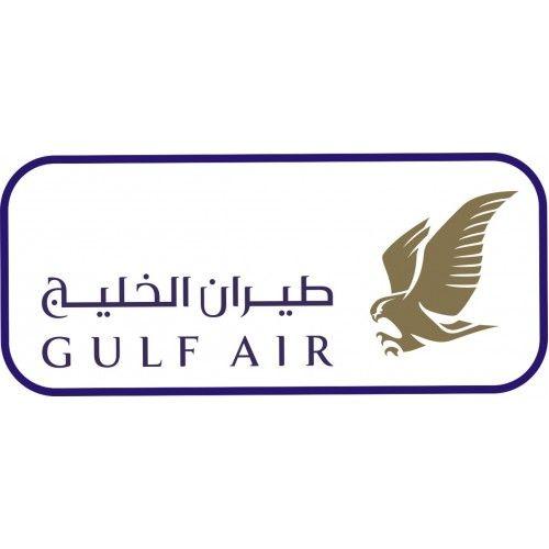 Gulf Air Logo - Gulf Air Logo vinyl sticker, waterproof,, transparent