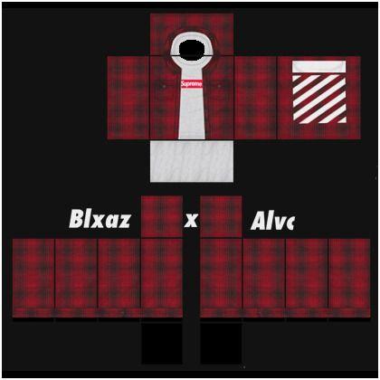 Roblox Flannel Red And Grey Template : Black and White Checkered ...